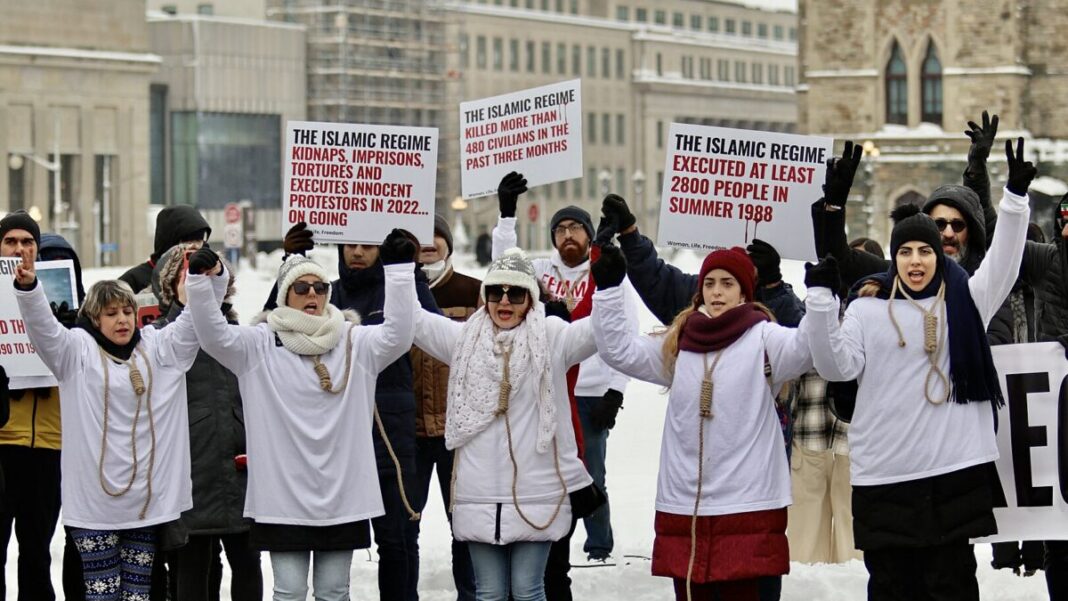 Women protesters
