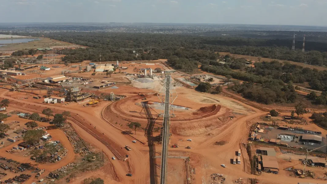 Kansanshi Copper Mine in northern Zambia