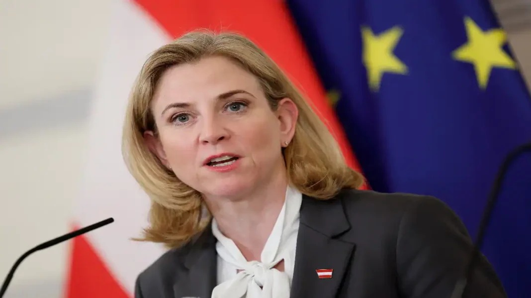 Austrian Foreign Minister Beate Meinl-Reisinger