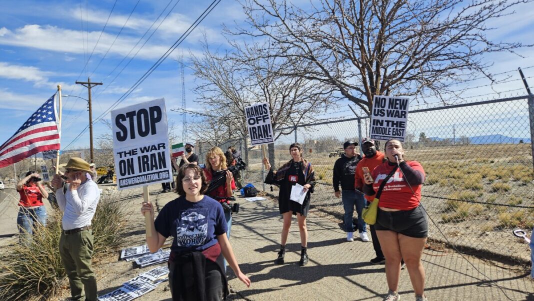 Protests against the war