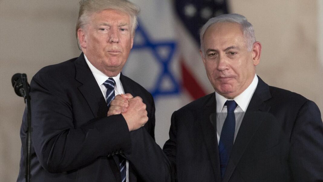 Donald Trump and Benjamin Netanyahu in May 2019