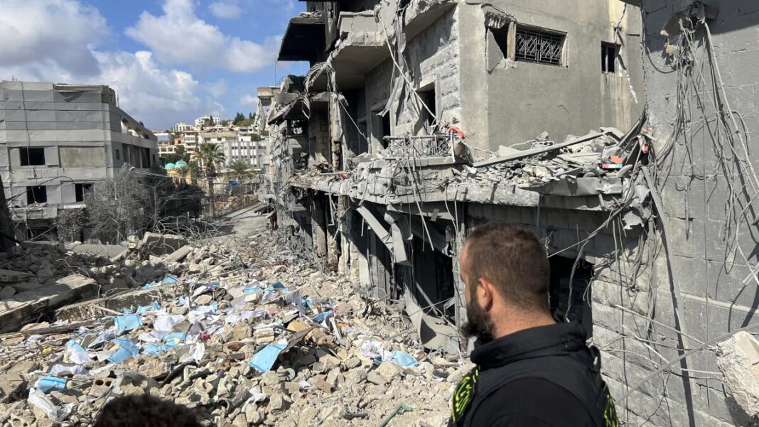 Ruins of a city in Lebanon
