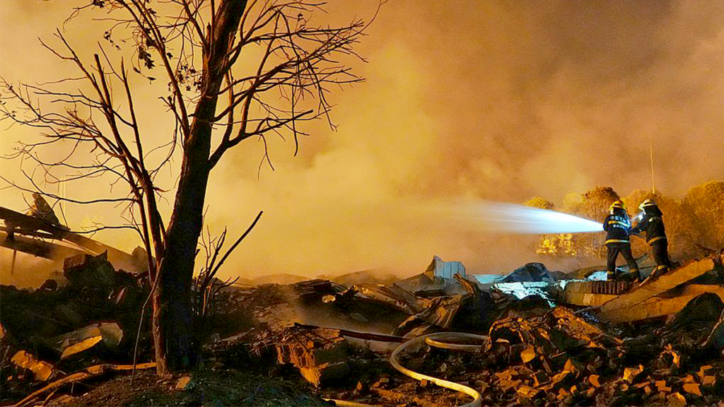 Blast At Fireworks Factory In China Kills 21