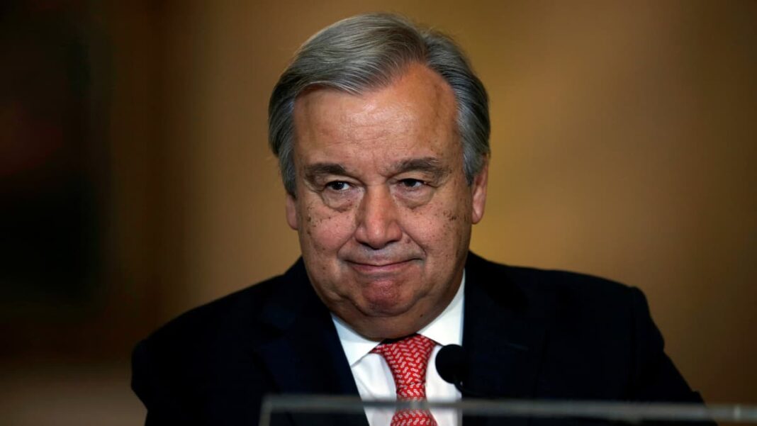 U.N. Secretary General Antonio Guterres