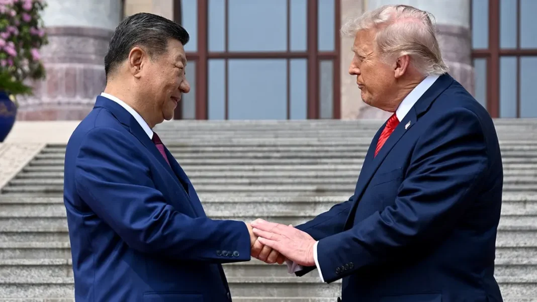 Donald Trump and Xi Jinping