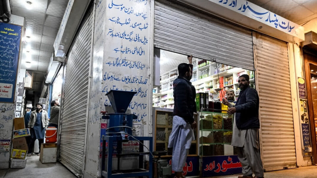 A shop in Islamabad
