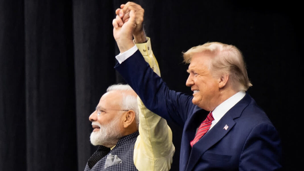 Donald Trump and Narendra Modi