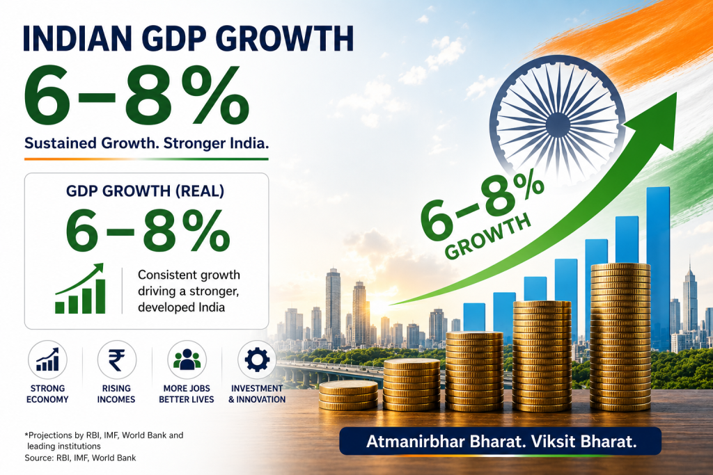India’s Economy Set for 6–8% Growth Despite Global Uncertainty: Ashwini Vaishnaw