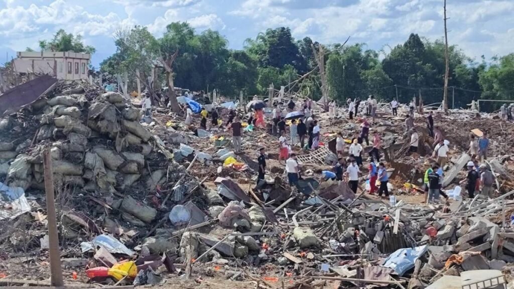 Blast In Rebel-Controlled Village In Myanmar Kills 55