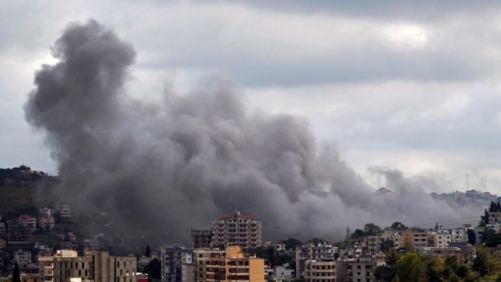 Israeli Strikes On South Lebanon Kill 12 Israeli Strikes On South Lebanon Kill 12